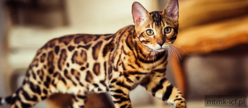 Bengalski dzikus na salonach piękno i nieokiełznana energia